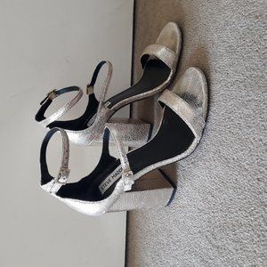 Steve Madden Gold Strappy Heels